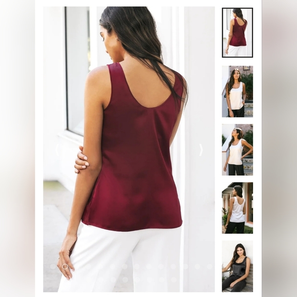 NWT Ravella Fiora Silk Tank, size XS - Picture 4 of 12